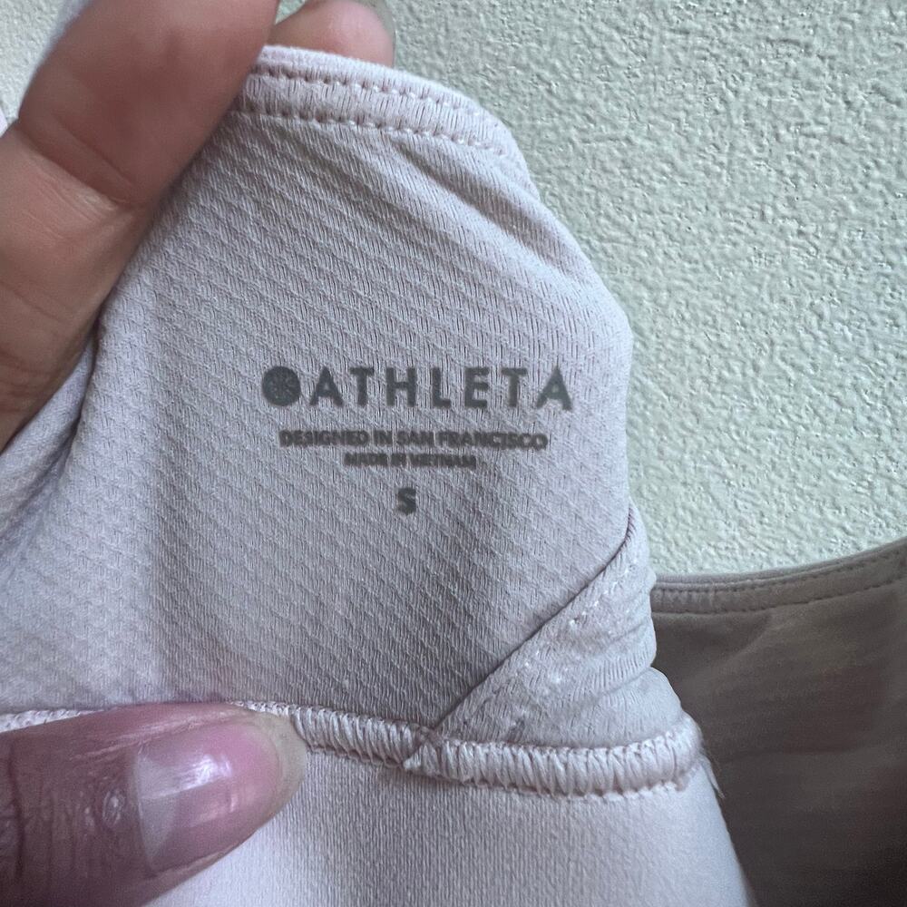 Athleta Women's Pink Sport Bra Women's‎ Size Small - Picture 3 of 4